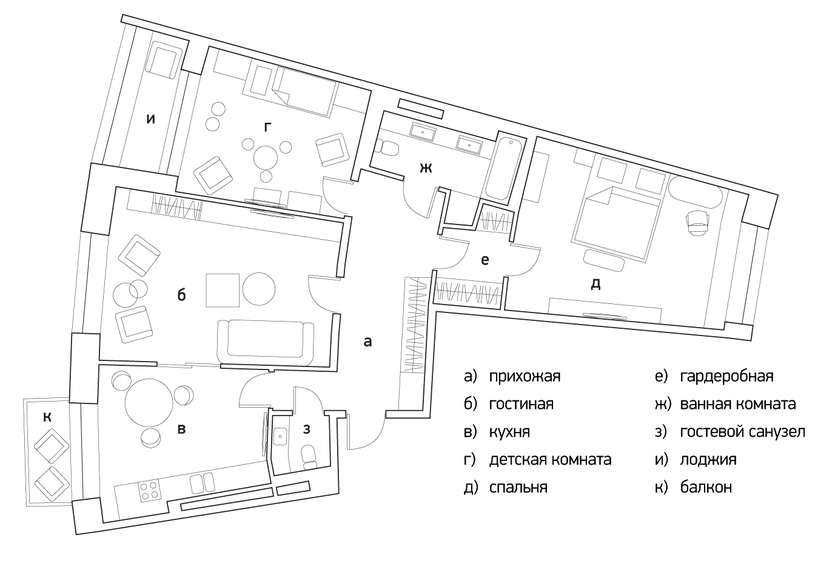 Яркий интерьер в хмуром Санкт-Петербурге