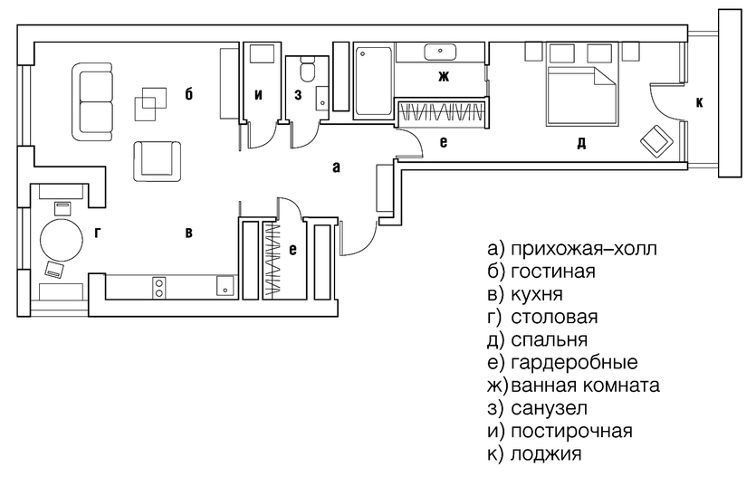 Чистый минимализм: небольшая квартира, наполненная светом и воздухом