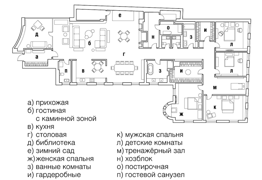 Как выглядит современный минимализм: квартира 350 кв. м в центре Москвы