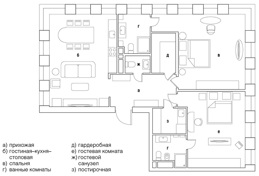 Натуральные материалы, богатые фактуры, много воздуха и света: квартира в стиле экошик